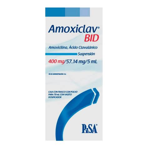 Comprar Amoxiclav Bid Amoxicilina Cido Clavul Nico Mg