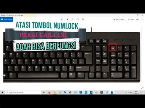 Pasti Berhasil Cara Mengaktifkan Tombol Angka Di Keyboard Tidak