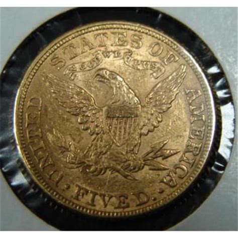 1881 $5 LIBERTY GOLD COIN