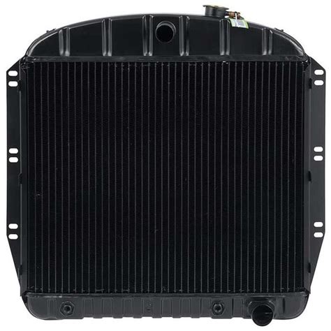 Oer Crd1574a 55 59 Chevy Truck L6v8 4 Row Copperbrass Radiator