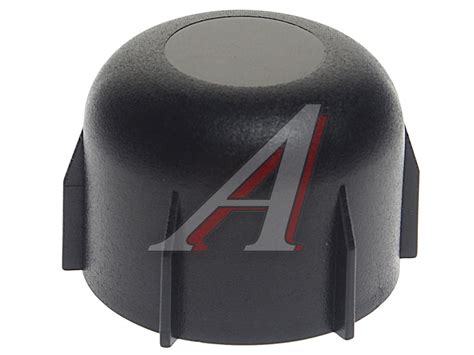 Колпачок шпильки крепления колеса 22мм пластмассовый (черный) ТТ - МК ...