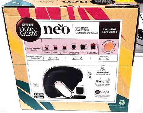Nova Cafeteira Dolce Gusto - Cafeteira Nescafé Dolce Gusto NEO, Café Espresso, Preta. NOVA ...