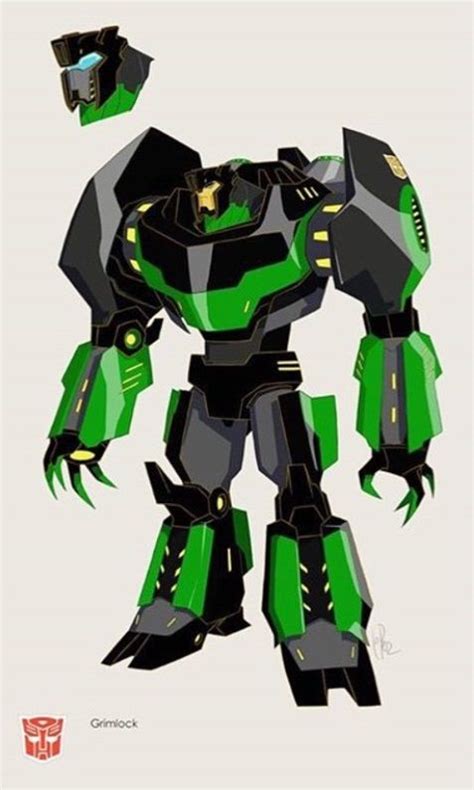 Transformers: Robots In Disguise (Animated Series): Grimlock Concept ...