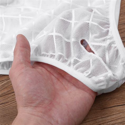 Sexy Sheer Lingerie High Cut Bikini Thong Teddy Lady Bodysuit Leotard