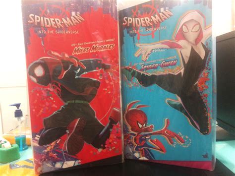 Hot Toys Spider Man Miles Morales Spider Gwen Hobbies Toys Toys Games On Carousell