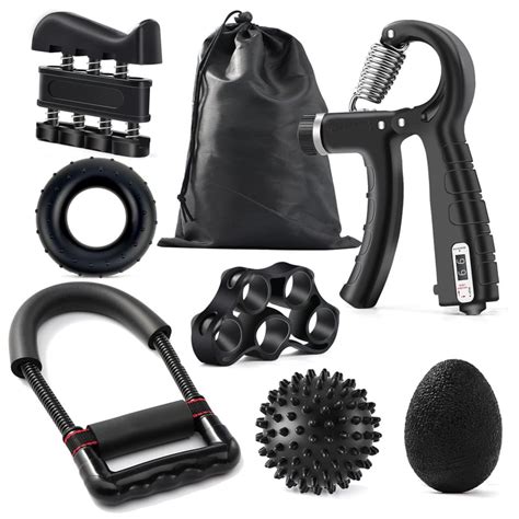 Set Hand Grip Ejercitador Manos Y Antebrazo Fitnics Piezas Sodimac