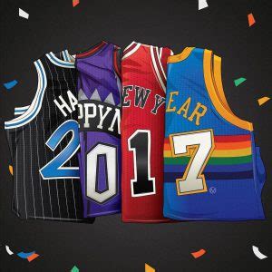 Happy New Year Jersey Illustration Hooped Up