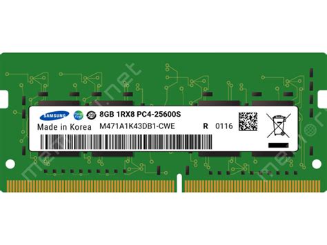 Hynix 8GB PC4- DDR4-3200MHz 260-Pin SODIMM 1.2V Single Rank Memory ...