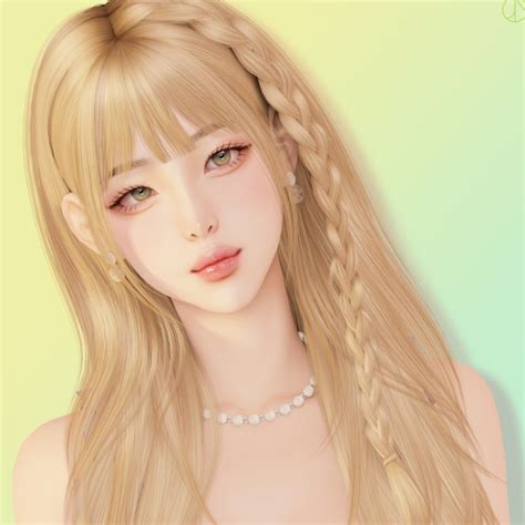 JINO HAIR N16 SOPHIA Sims Galaxy