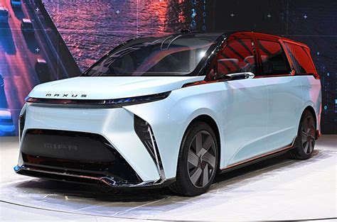 The Maxus Unveils The Fully Electric MIFA Concept Performance MPV