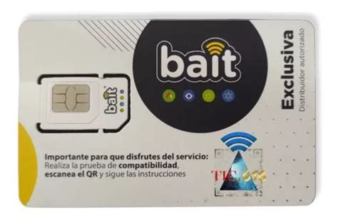 Sim Bait Chip Bait Con De Saldo Distribuidor Oficial