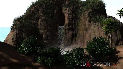 Amazons A Sexy Blonde Has Anal Sex With 3d Hot Dickgirl On The Island