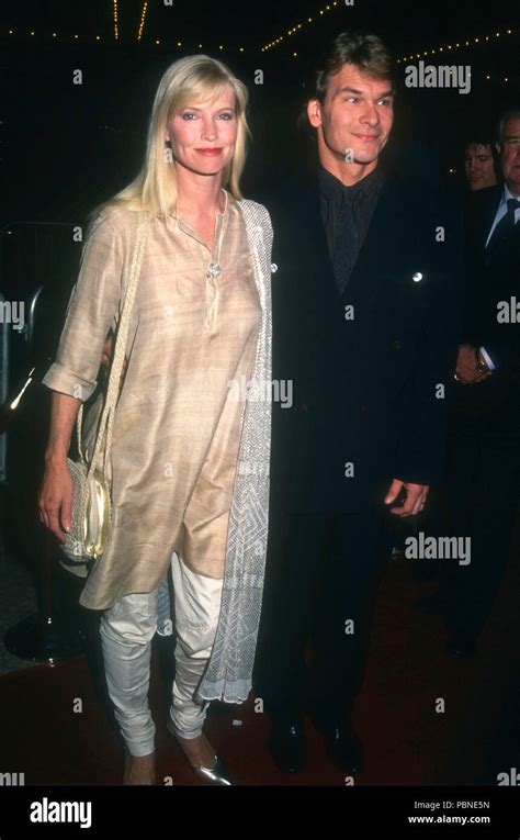 CENTURY CITY, CA - APRIL 7: Lisa Niemi and husband actor Patrick Swayze ...