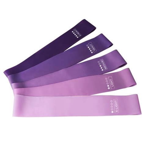 Purple 6 Levels Mini Resistance Bands Care Your Health