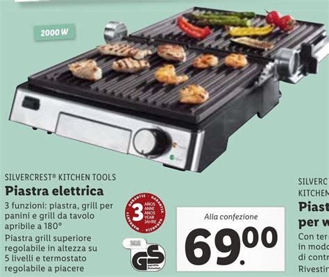 Silvercrest Kitchen Tools Piastra Elettrica Offerta Di Lidl