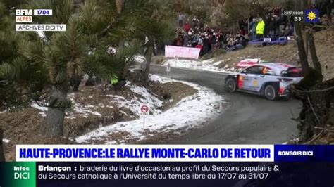 Alpes De Haute Provence Le Rallye Monte Carlo Est De Retour