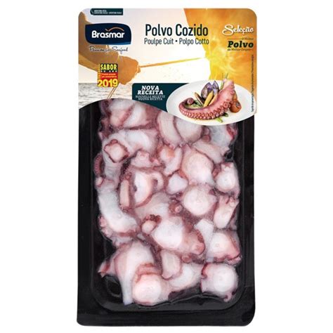 Comprar Polvo Cozido Em Rodelas Embalagem 150 G Brasmar