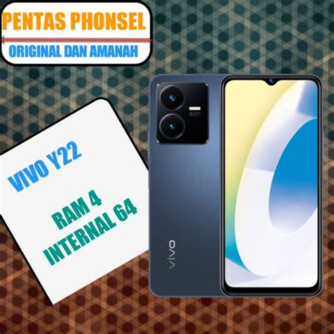 Jual Vivo Y22 4 64 Garansi Resmi New Shopee Indonesia