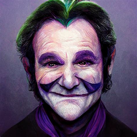 Robin Williams As The Joker Rmidjourney