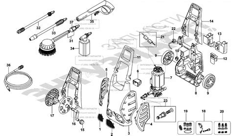 ЗАПЧАСТИ ДЛЯ МОЙКИ ВЫСОКОГО ДАВЛЕНИЯ BLACK AND DECKER PW1700SPM TYPE 1 ...