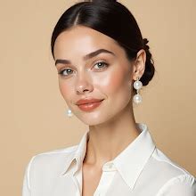 Kiraz Baskılı Nude Sweatshirt Kadın