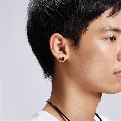 潮男造型單隻販售 純銀 男款耳環飾品