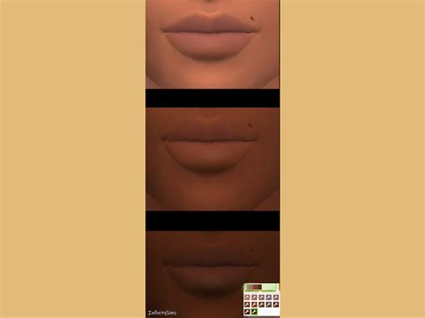 The Sims Resource Matte Nude Lipsticks Queen