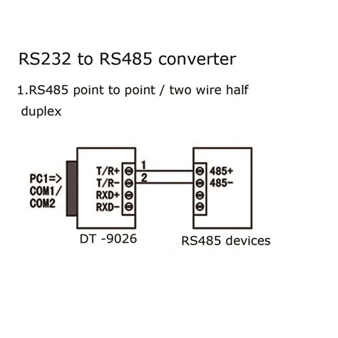 Universidad Él Mismo De Acuerdo A Rs232 To Rs485 Converter Pinout El Principio Apagado Increíble