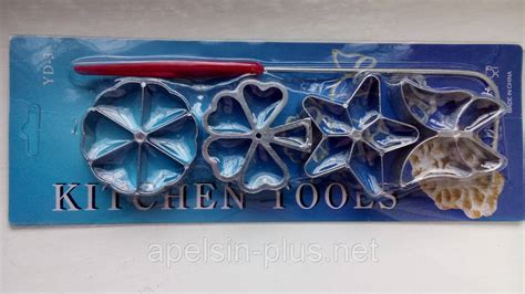 Набор из 4 форм для хвороста из жидкого теста Хрустики: продажа, цена в ...