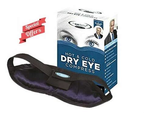 Eye Doctor Mask Hot Cold Dry Eyes Compress Mgd Bag Blepharitis