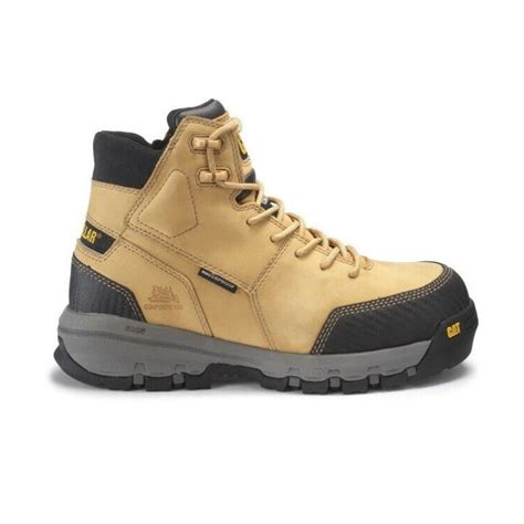 Botin Caterpillar Punta Composite Cuero Waterproof Antideslizante