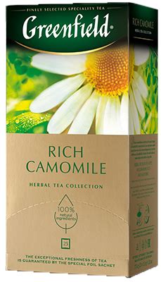 Rich Camomile bags, 25 pcs — — Greenfield
