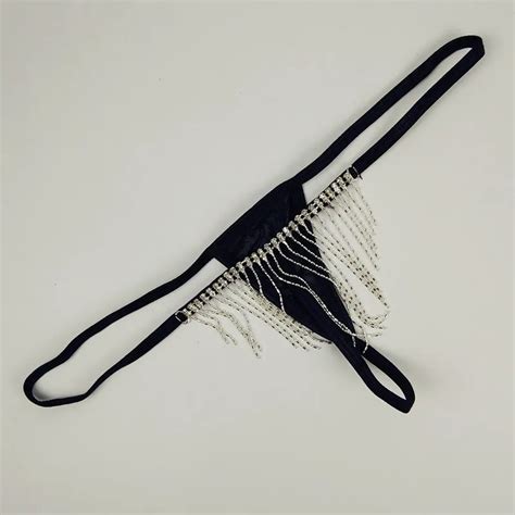 Sexy Rhinestone G Strings Y String Women Extreme Hot Micro Thongs T Back Dancing Erotic Panties