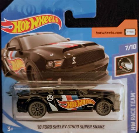 Hot Wheels Race Team Ford Shelby Gt Super Snake Universo Hot