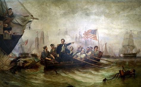 Battle Of Lake Erie In The War Of 1812 In Erie Pennsylvania Image