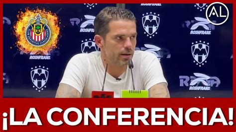 Fernando Gago En Conferencia De Prensa Con Chivas Tras Ganar En