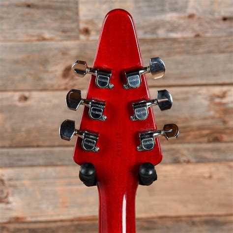 Hamer Kk Downing Vector Kk Downing Vector Red Transparent Red Guitars