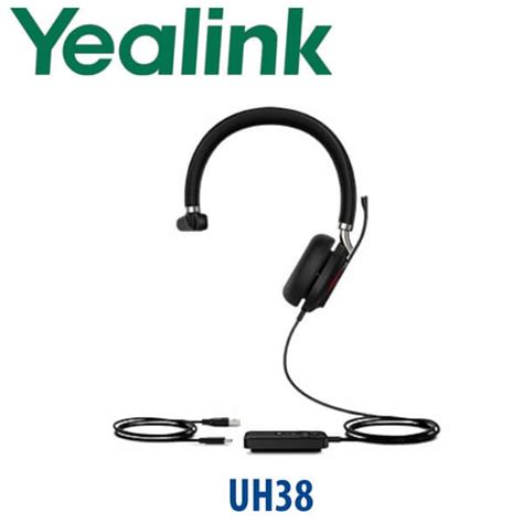 Yealink Uh38 Mono Wired Headset Dubai