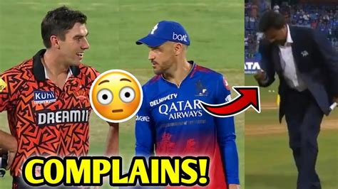 Faf Du Plessis Complains Of Coin Toss Cheating To Pat Cummins 😱 Ipl