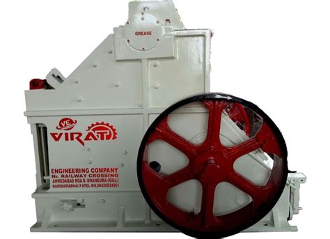 Virat Mild Steel X Inch Oil Type Double Toggle Jaw Crusher At Rs