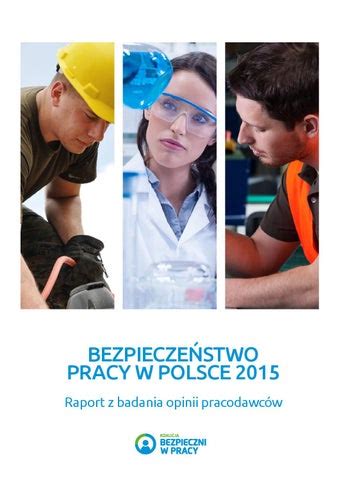 Raport bezpieczeństwo pracy w polsce 2015 by SEKA S A Issuu