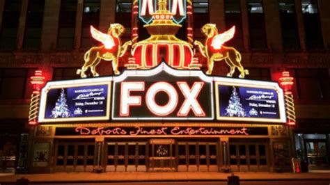 Iconic Detroit Buildings The Fox Theatre