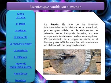 Inventos Que Cambiaron Al Mundo N°2 Pptx