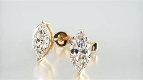 Marquise Diamond Earrings Elegant Choice For Jewelry Enthusiasts