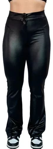 Calça Hot Pants Flare Bailarina Em Cirré Bolsos E Zíper MercadoLivre