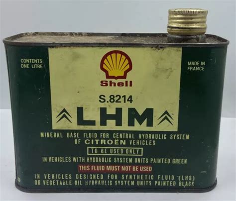 LHM SHELL CITROËN : bidon huile ancien EUR 59,99 - PicClick FR