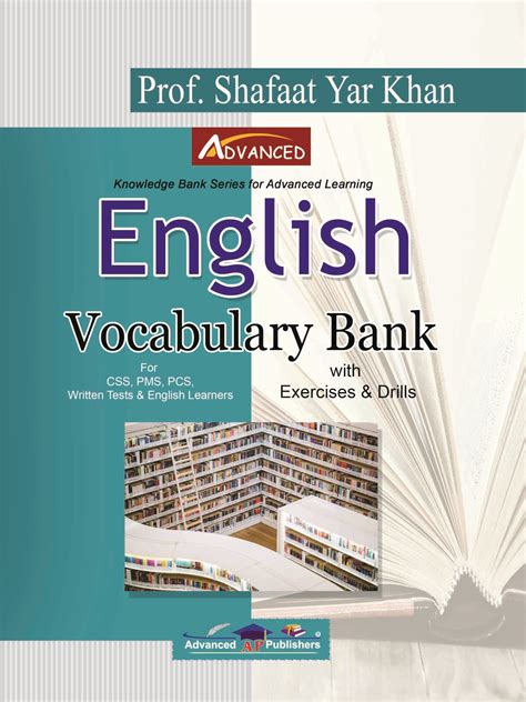 English Vocabulary Book Advanced at Kenton Bridges blog