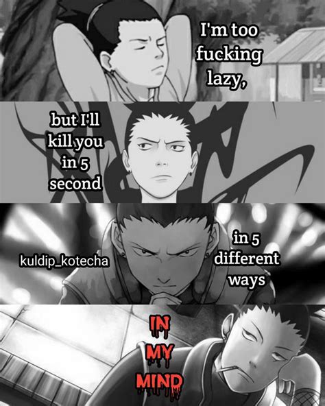 Anime Naruto In 2023 Shikamaru Naruto Funny Anime Naruto