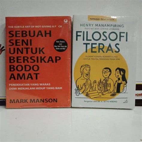 Jual Paket Buku Sebuah Seni Untuk Bersikap Bodo Amat Filosofi Teras