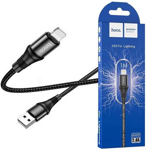 Hoco Kabel Usb Lighning Przewód Do Iphone 2 4A 1M - Kable - Opinie i ...